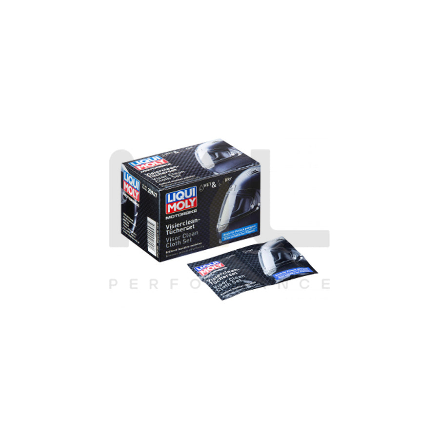 Liqui Moly Motorbike Visor Clean Cloth Set