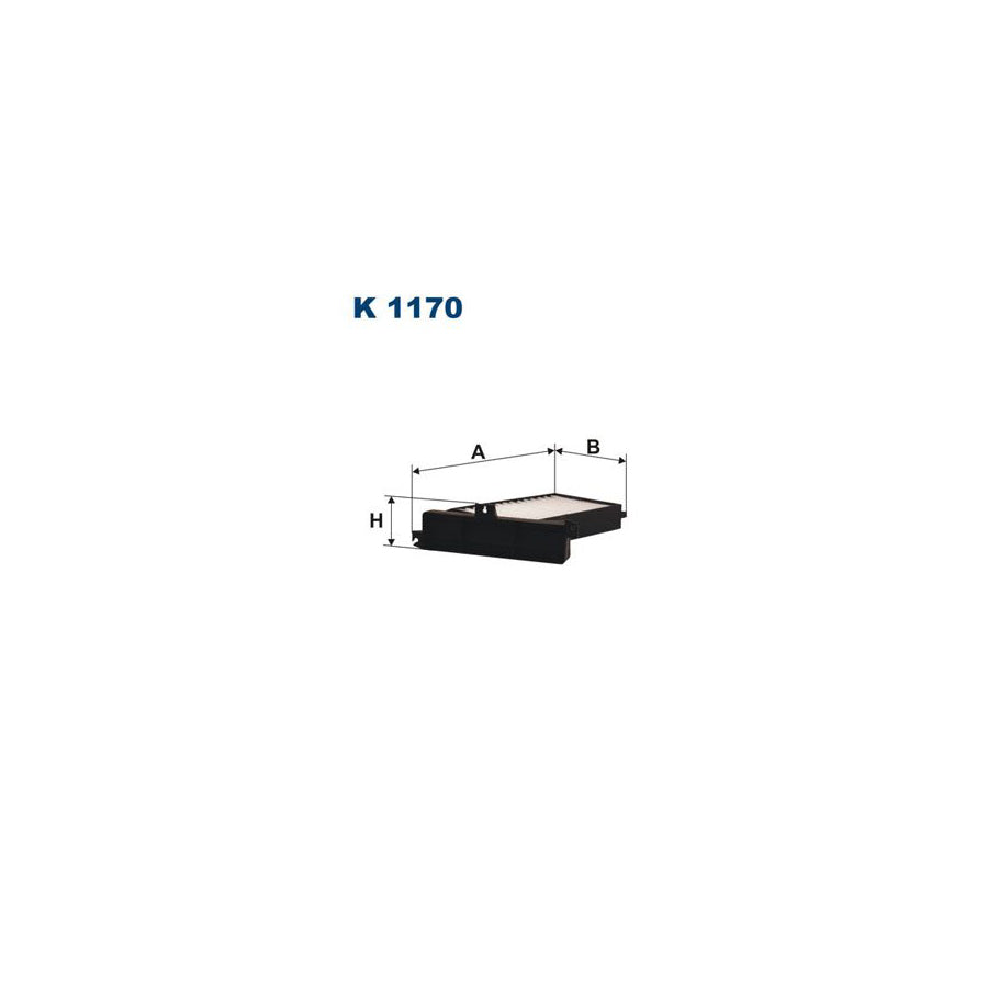 Filtron K 1170 Pollen Filter For Mitsubishi Galant | ML Performance UK Car Parts