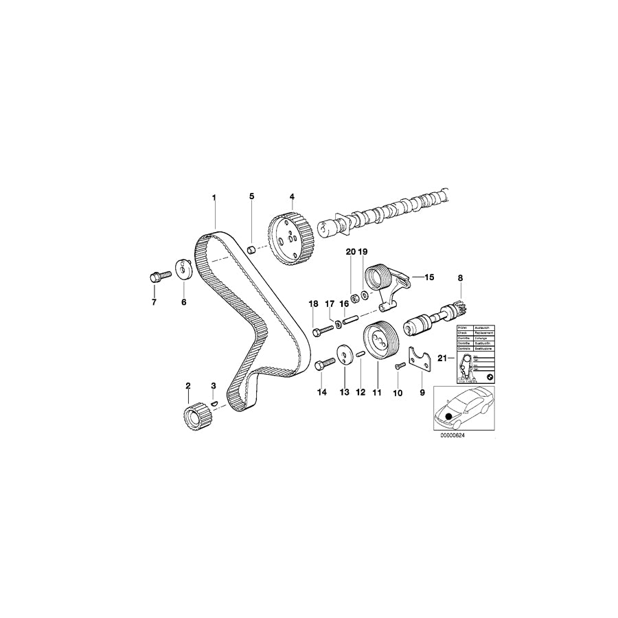 Genuine BMW 11311279241 E30 E34 E28 Bush (Inc. 324td, 524td & 524d) | ML Performance UK Car Parts