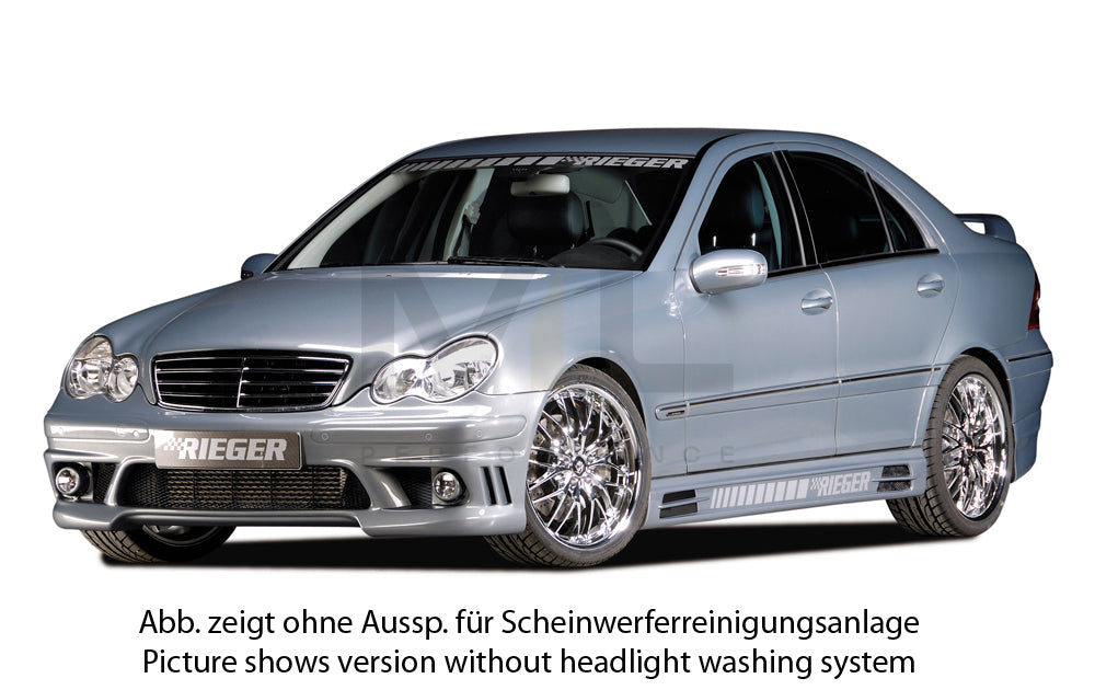 Rieger 00025204 Mercedes-Benz W203 C-Class Front Bumper 1 – ML Performance