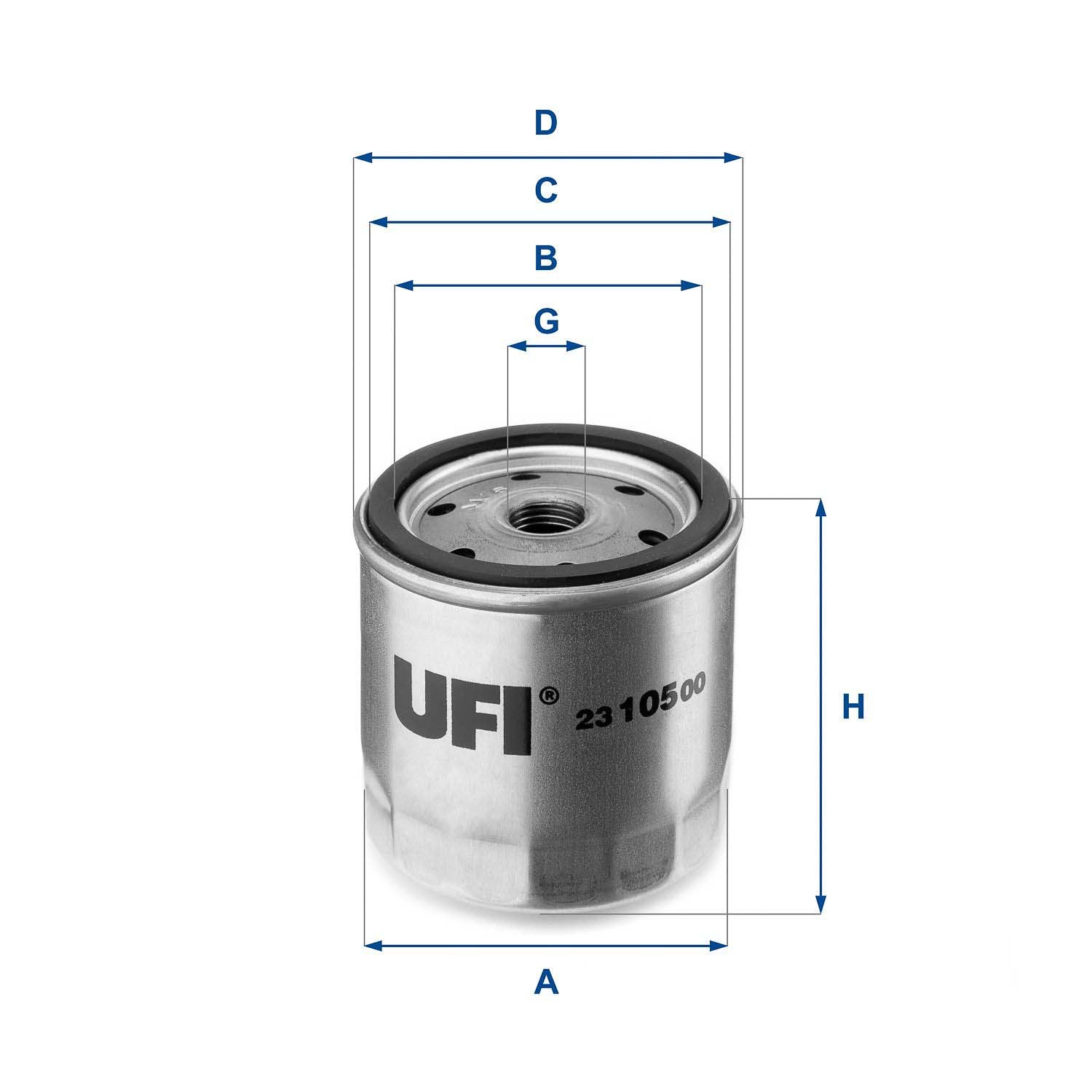 UFI 21.047.00 Fuel Filter