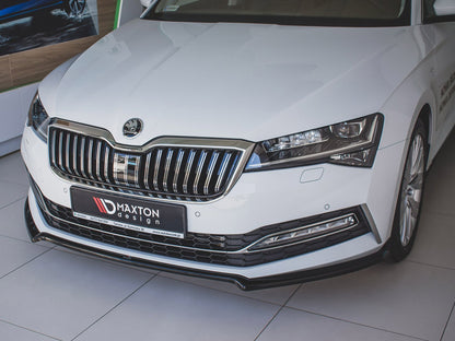 Maxton Design Skoda Superb MK3 Fl Front Splitter V.1