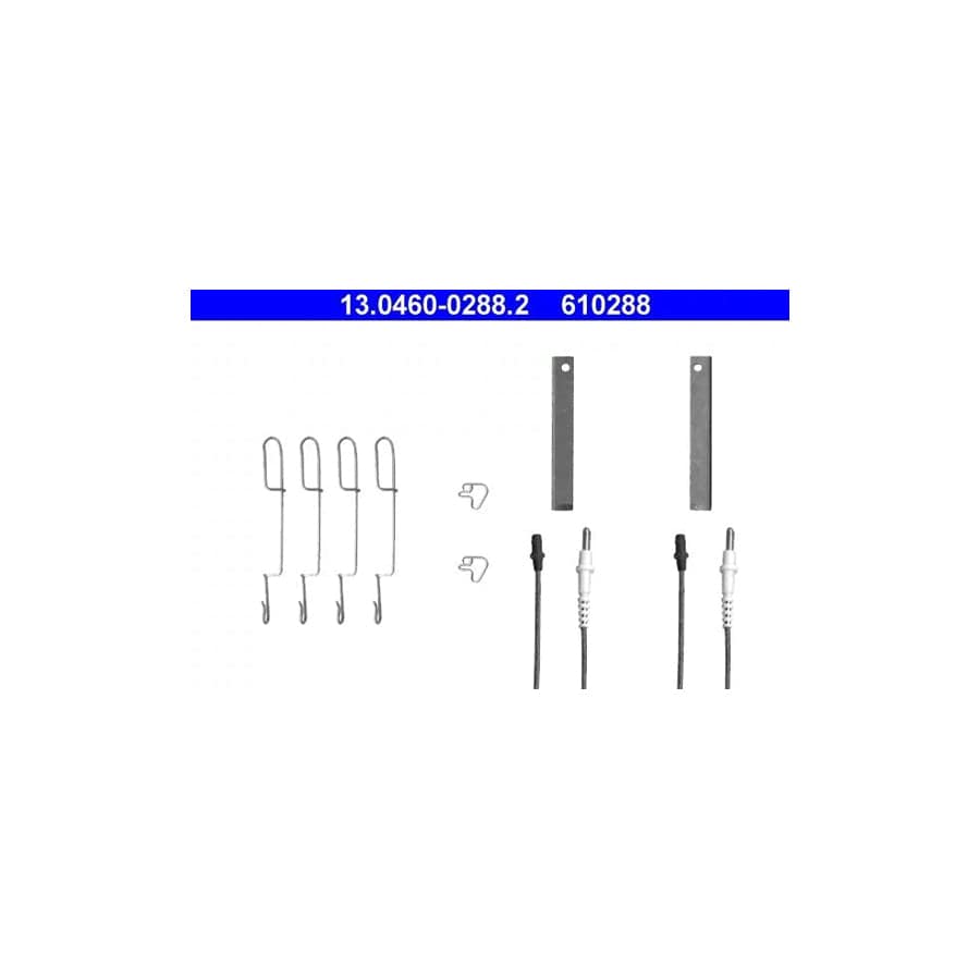 ATE 13.0460-0288.2 Accessory Kit, Disc Brake Pads