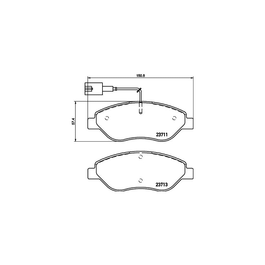 Hella 8FH 351 315-384 Heater Matrix