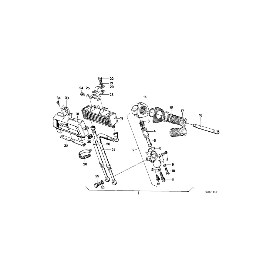 Genuine BMW 11421336936 Grommet | ML Performance UK Car Parts