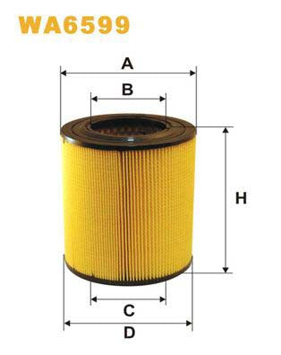 WIX Filters WA6599 Air Filter