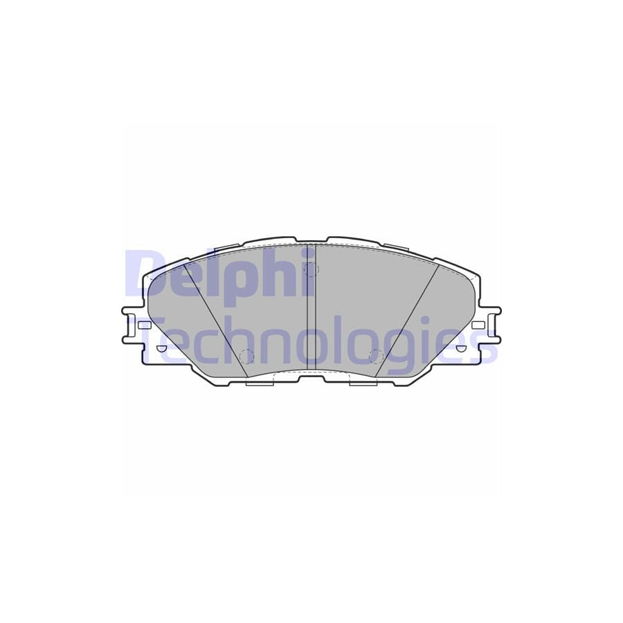 Delphi Lp2003 Brake Pad Set