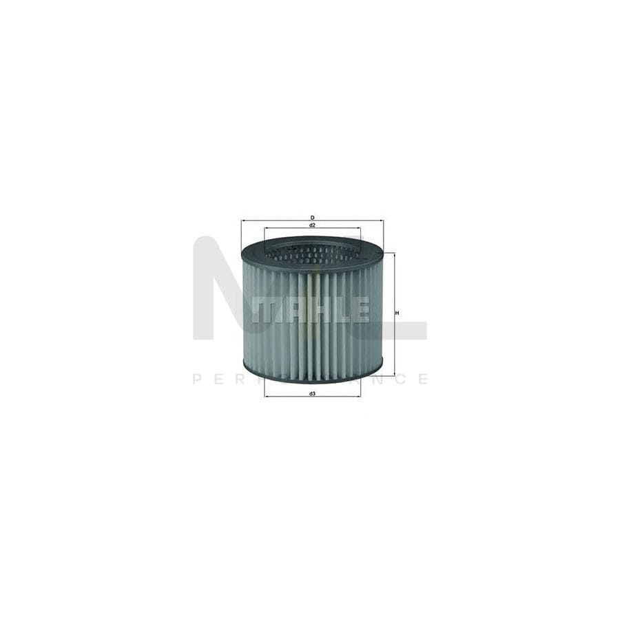 MAHLE ORIGINAL LX 305 Air Filter for MITSUBISHI L300 / DELICA Filter Insert | ML Performance Car Parts