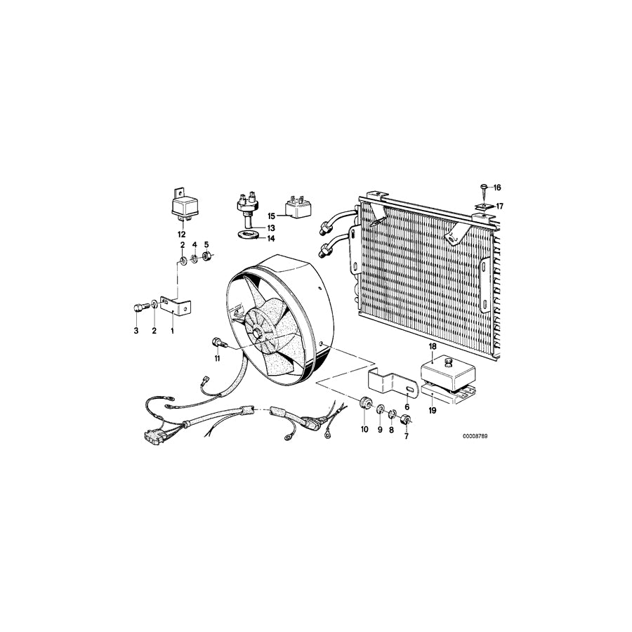 Genuine BMW 61311363171 E24 Relay (Inc. 628CSi, M6 & 630CS) | ML Performance UK