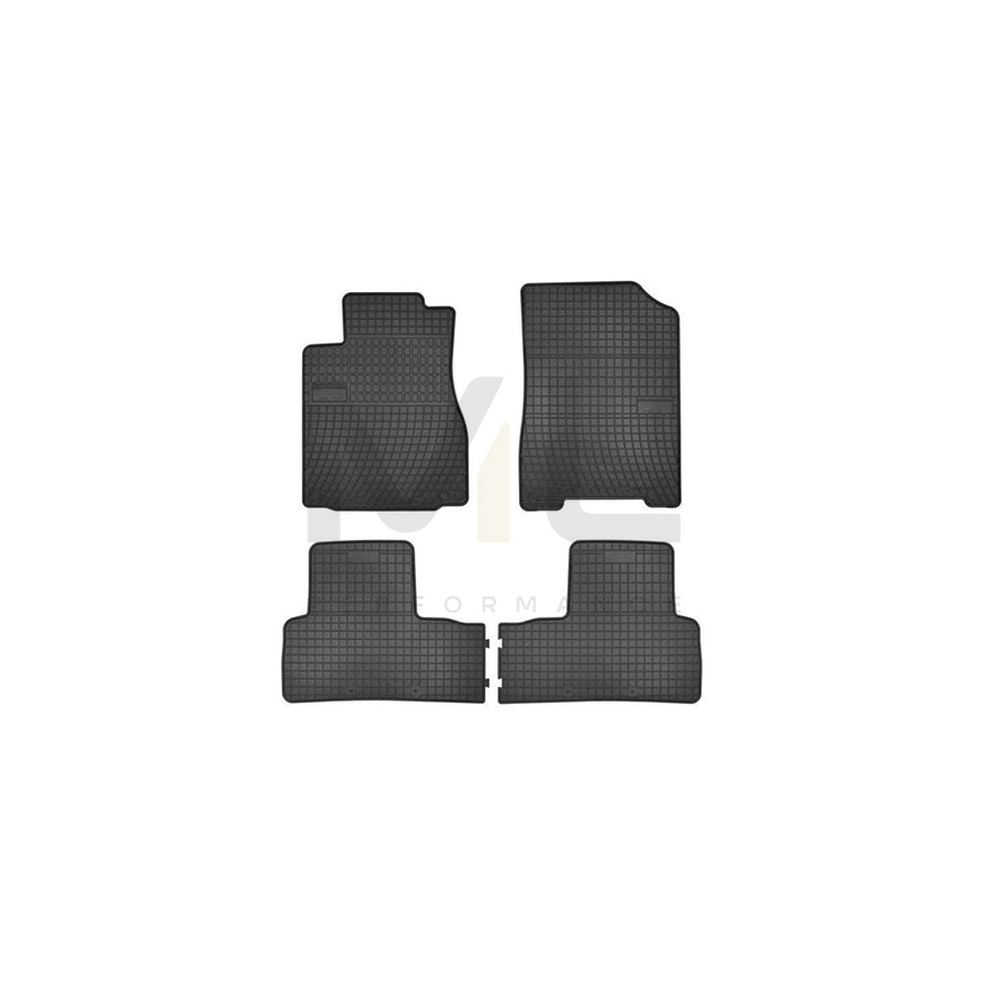 FROGUM Tailored 0832 Floor mat set for HONDA CR-V IV (RM) Elastomer, Front and Rear, Quantity: 4, Black | ML Performance Car Parts