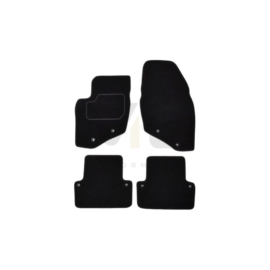 MAMMOOTH Tailored A041 VOL165 PRM 01 Floor mat set for VOLVO XC70 I Cross Country (P2, 295) Textile, Front and Rear, Quantity: 4, Black | ML Performance Car Parts