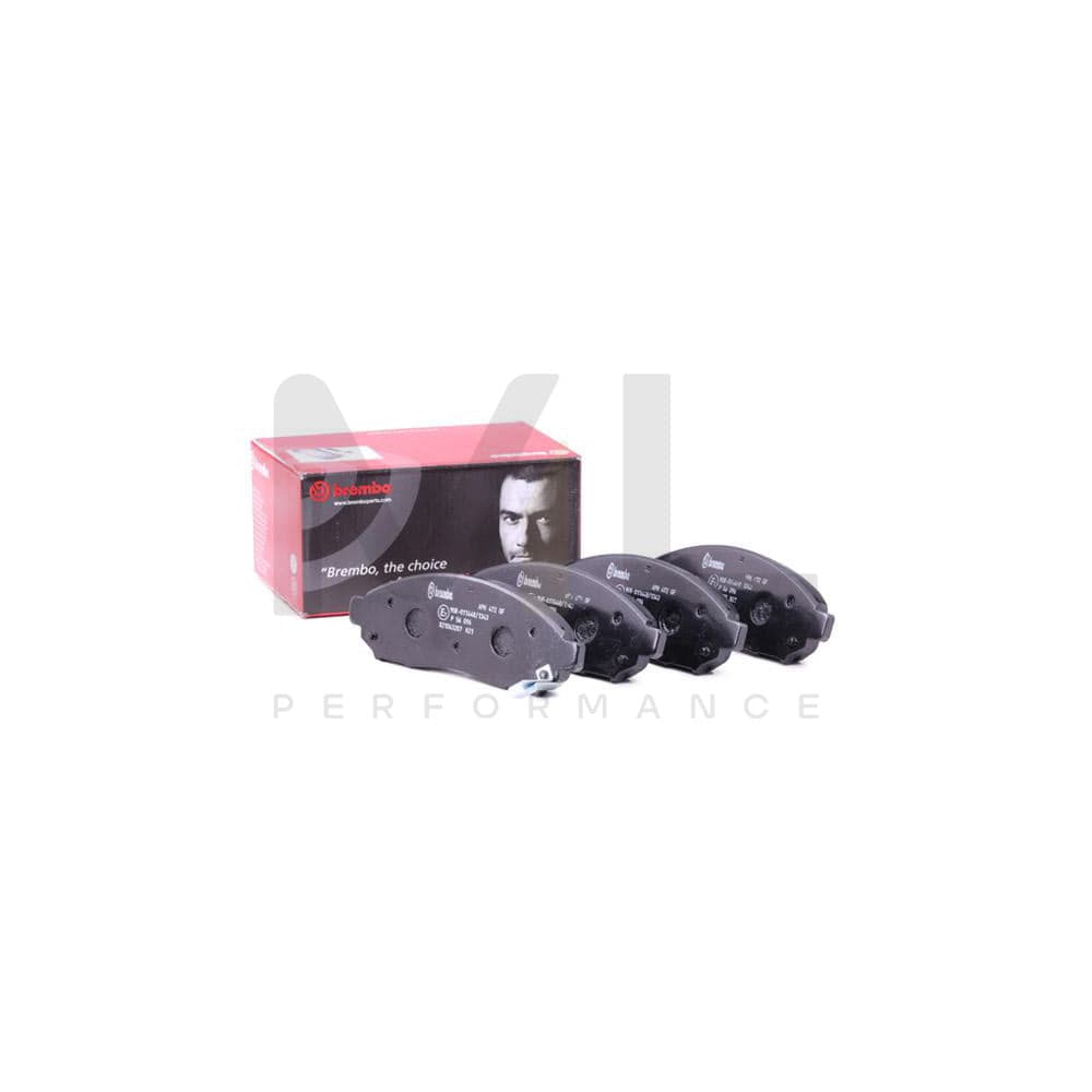 Brembo P 56 096 Brake Pad Set With Acoustic Wear Warning | ML Performance Car Parts