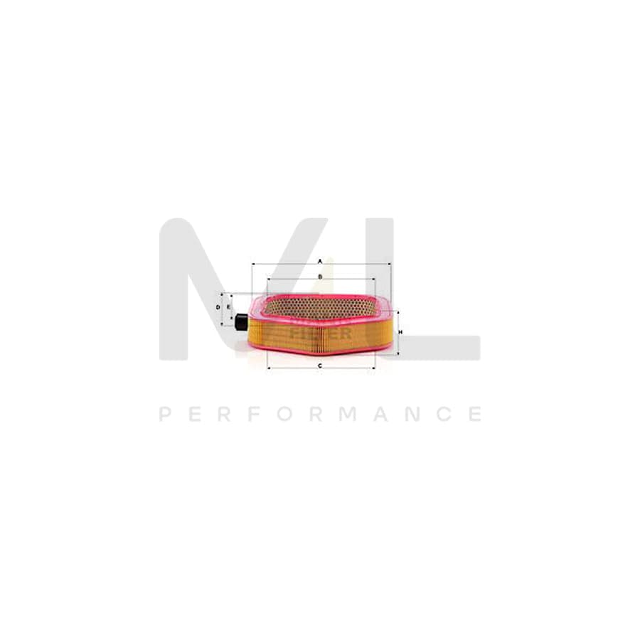 MANN-FILTER C 40 193 Air Filter Filter Insert | ML Performance Car Parts