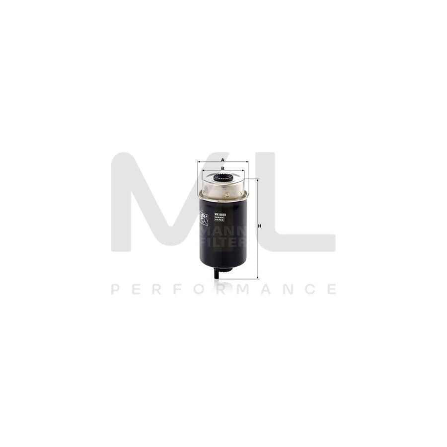 MANN-FILTER WK 8038 Fuel filter for LAND ROVER DEFENDER Spin-on Filter | ML Performance Car Parts