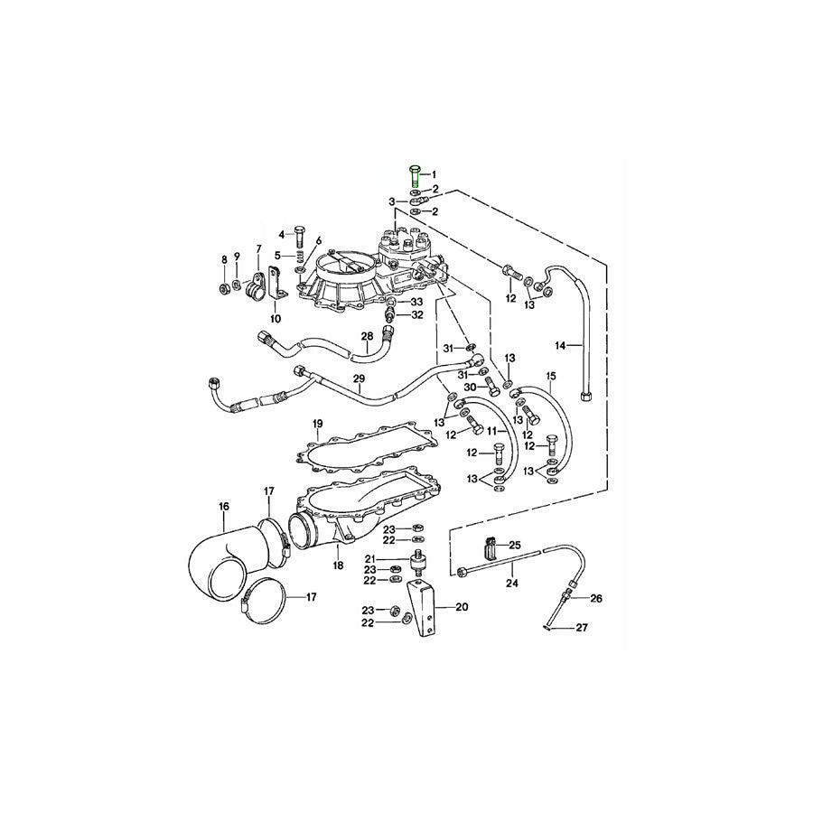 Genuine Porsche Banjo Bolt Porsche 930 Turbo / 964 Turbo | ML Performance UK Car Parts