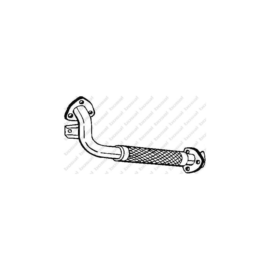 Bosal 733-965 Exhaust Pipe For Fiat Croma I Hatchback (154)