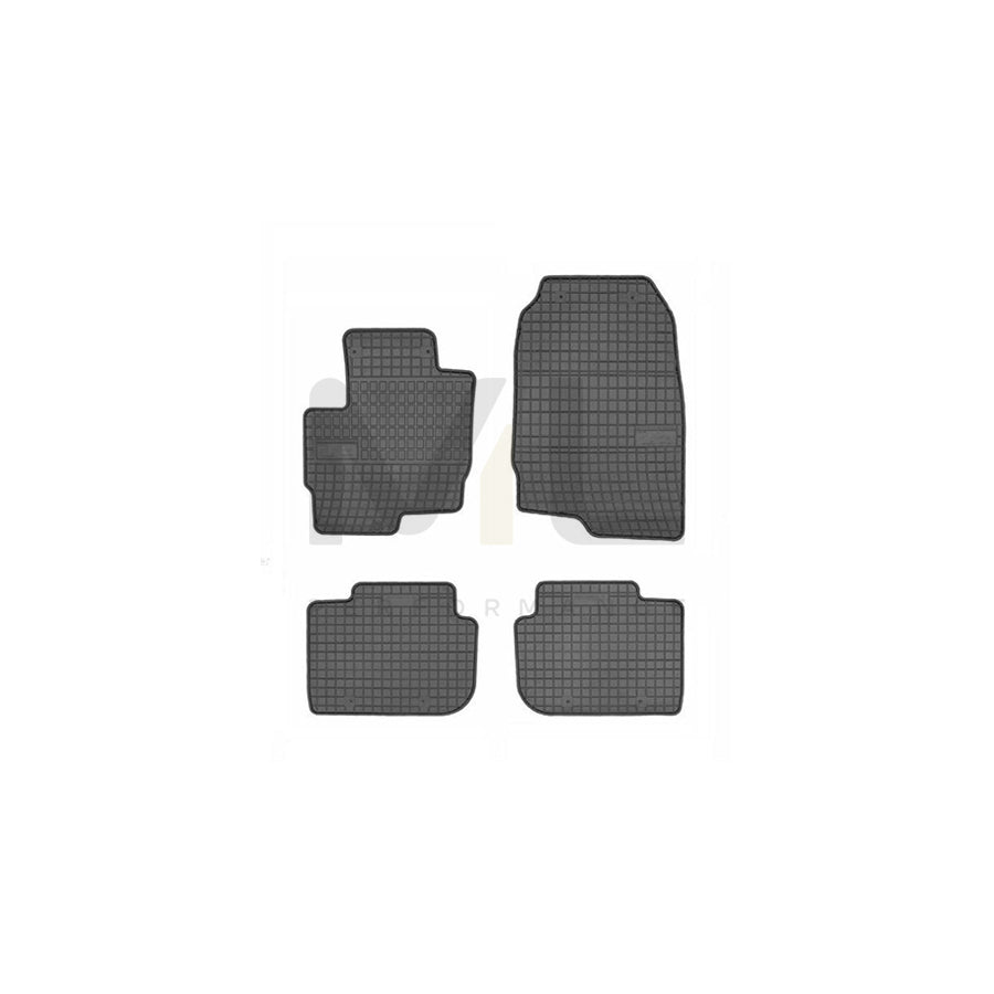 FROGUM Tailored 0484 Floor mat set for MITSUBISHI Colt VI (Z30) Elastomer, Front and Rear, Quantity: 4, Black | ML Performance Car Parts