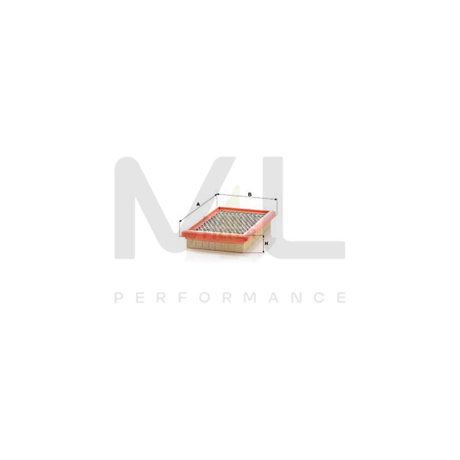 MANN-FILTER C 2564 Air Filter Filter Insert | ML Performance Car Parts