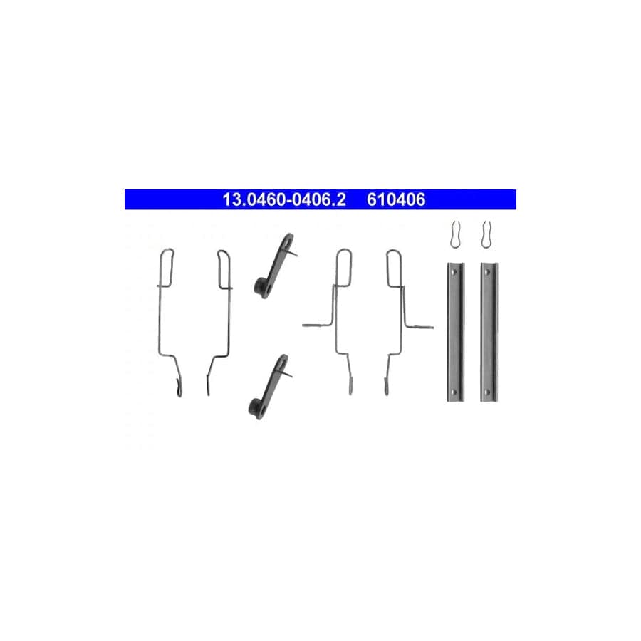 ATE 13.0460-0406.2 Accessory Kit, Disc Brake Pads