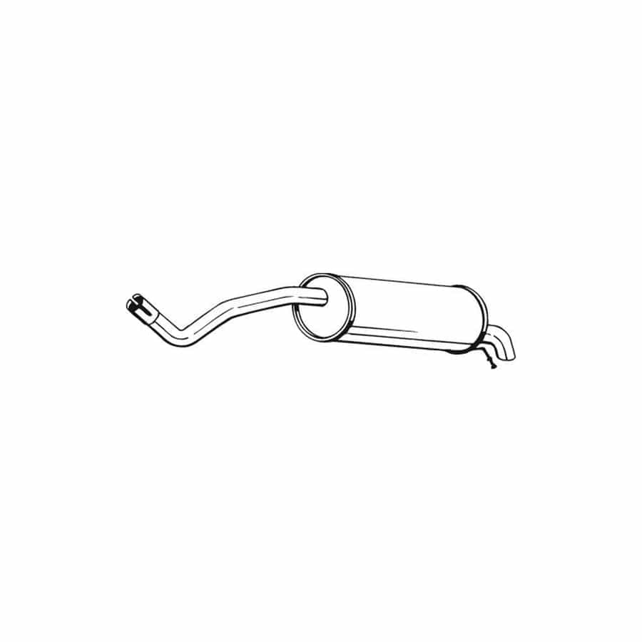 Bosal 227-051 Rear Silencer