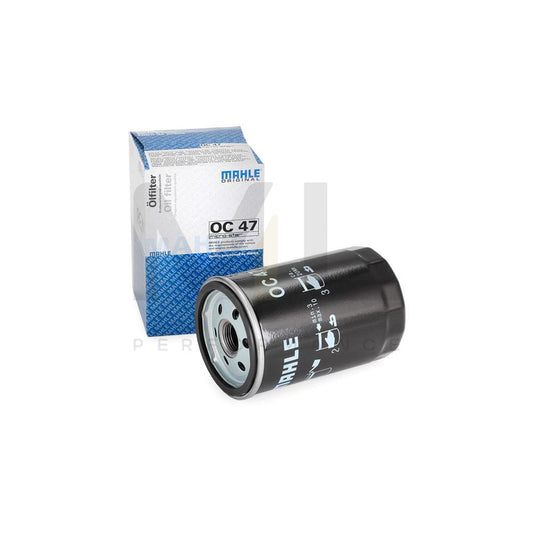 MAHLE ORIGINAL OC 47 Oil Filter Spin-on Filter, with one anti-return valve | ML Performance Car Parts