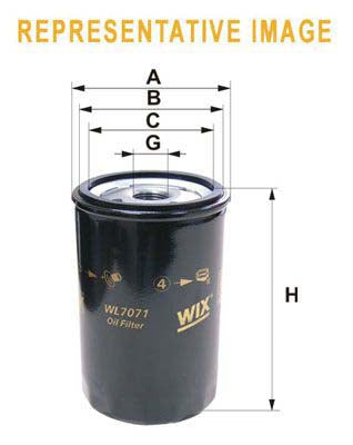 WIX Filters WL7139 Oil Filter