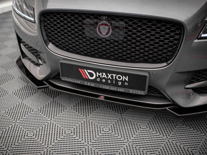 Maxton Design Jaguar Xf R-sport MK2 (2015-2020) Front Splitter V.1