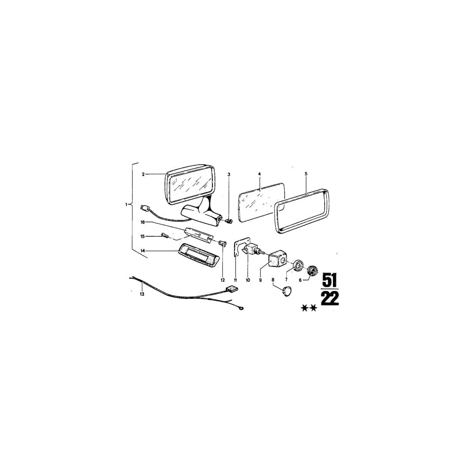 Genuine BMW 51161833196  Seal Right (Inc. 3.0Si, 3.3L & 3.0CSi) | ML Performance UK Car Parts