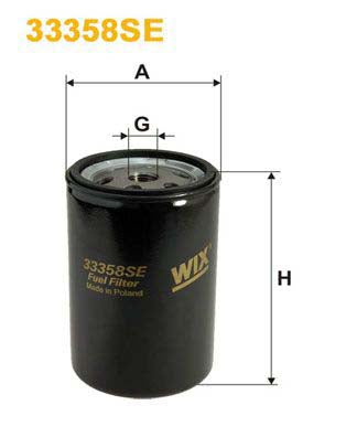 WIX Filters 33358SE Fuel Filter