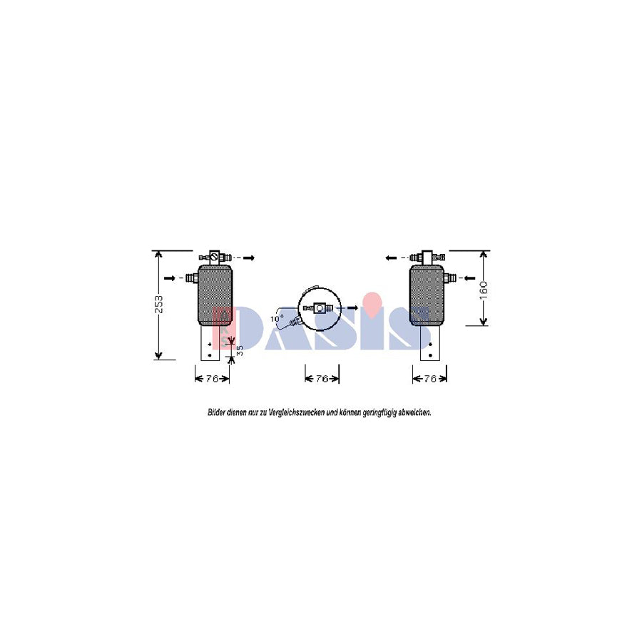 AKS Dasis 800210N Dryer, Air Conditioning | ML Performance UK