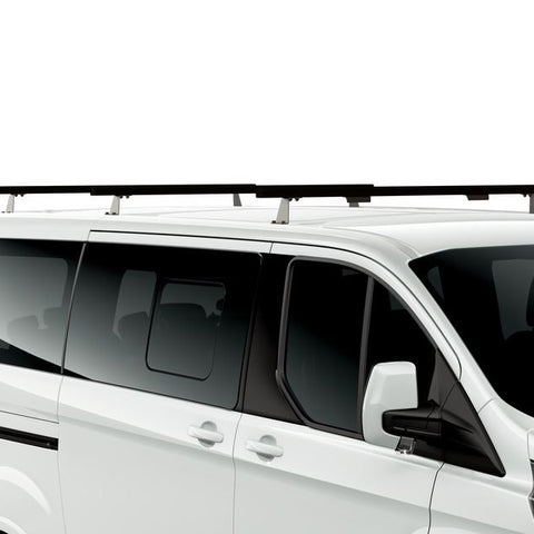 GENUINE FORD 2539257 TRANSIT CUSTOM & TOURNEO CUSTOM Q-TOP® (Q-TECH)* ROOF BASE CARRIER WITH SET OF 3 ROOF CROSSBARS | ML Performance UK