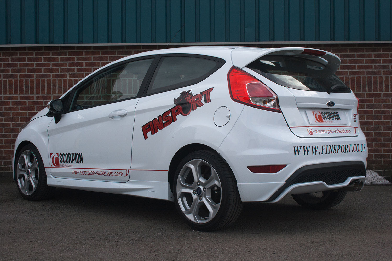 Scorpion SFD073 Ford Fiesta ST 180 63.5Mm/2.5 Resonated Cat-Back System | ML Performance UK UK