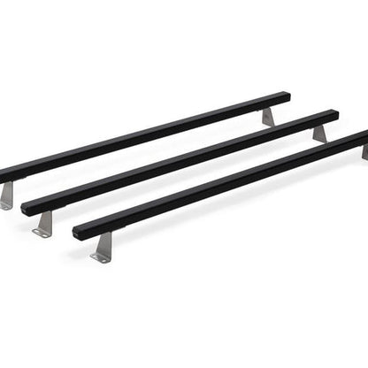 GENUINE FORD 2539257 TRANSIT CUSTOM & TOURNEO CUSTOM Q-TOP® (Q-TECH)* ROOF BASE CARRIER WITH SET OF 3 ROOF CROSSBARS | ML Performance UK