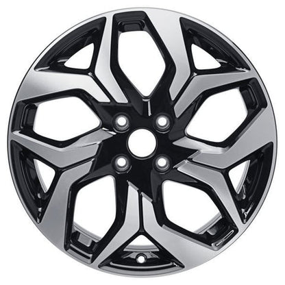 GENUINE FORD 2265014 x4 SET OF 4 ECOSPORT ALLOY WHEEL 18" 5-SPOKE DESIGN, ABSOLUT BLACK/MACHINED 10/2017 - | ML Performance UK