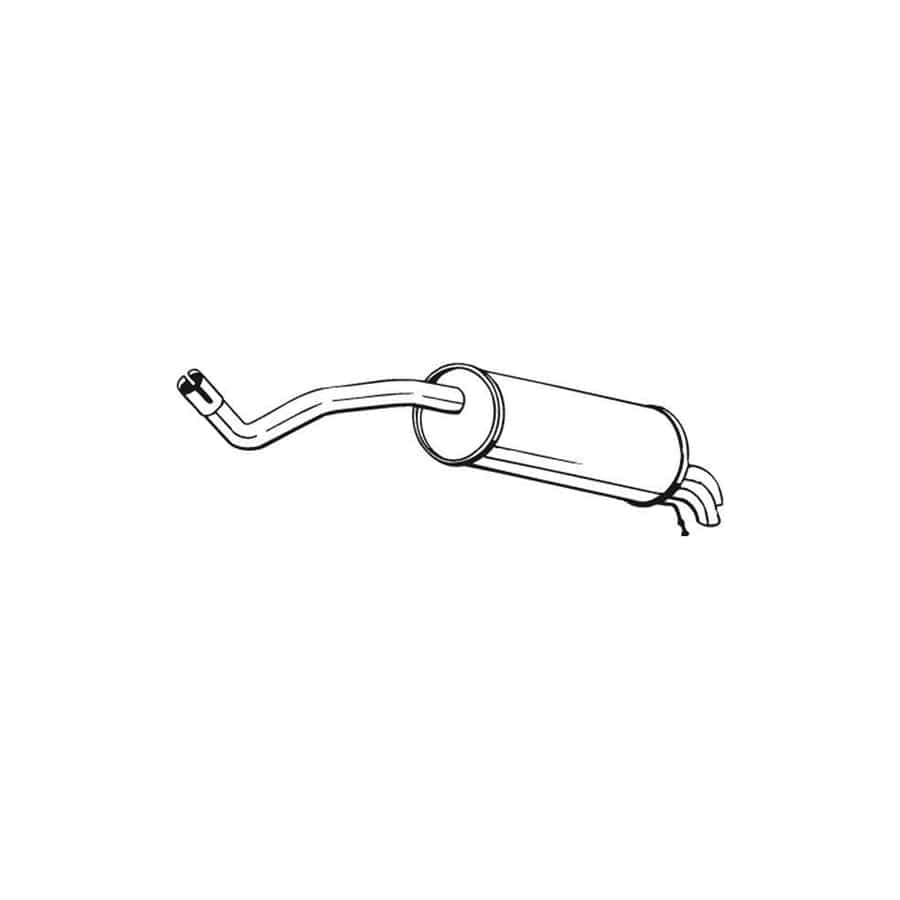 Bosal 227-021 Rear Silencer