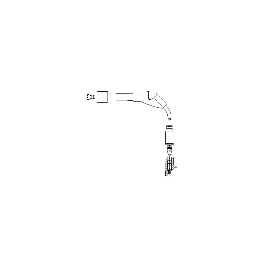 Bremi 712/57 Ignition Lead For Nissan Maxima Iii Saloon (J30)