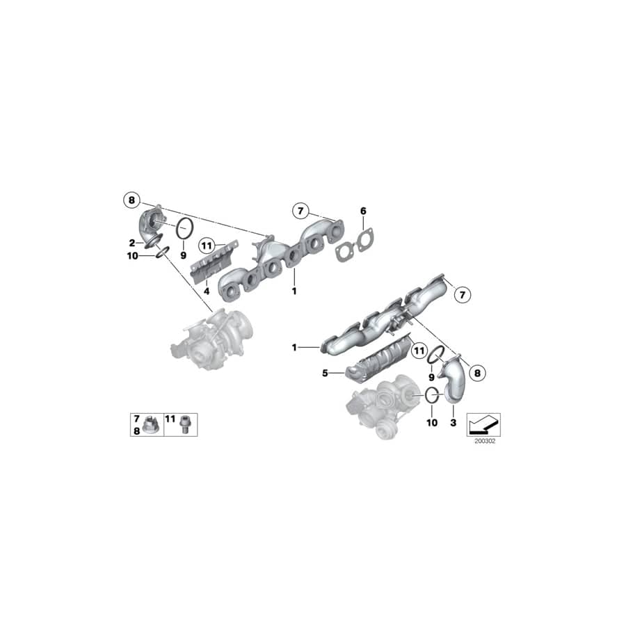 Genuine BMW 11627561965 F02 F03 Gasket D=74,5mm (Inc. Wraith, Dawn & 760i) | ML Performance UK Car Parts