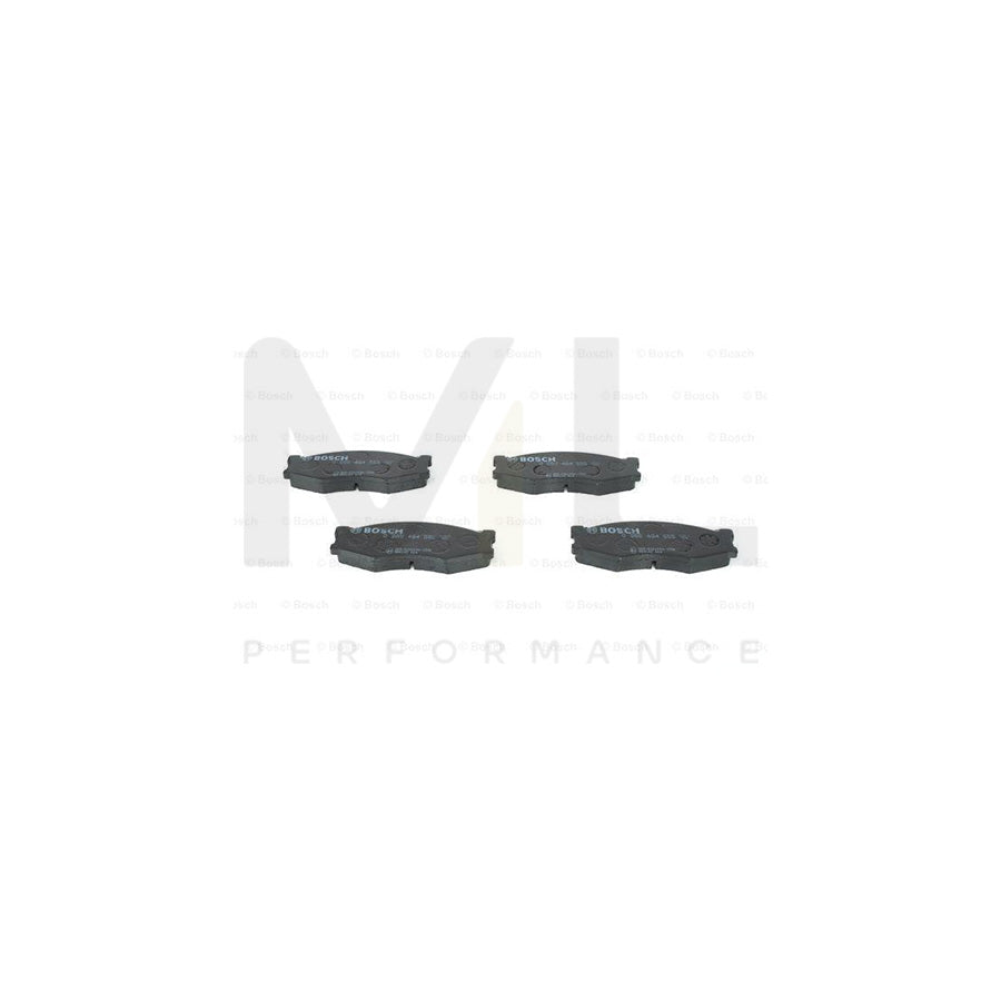 Bosch 0986494565 Brake Pad Set With Anti-Squeak Plate BP1486 | ML Performance Car Parts