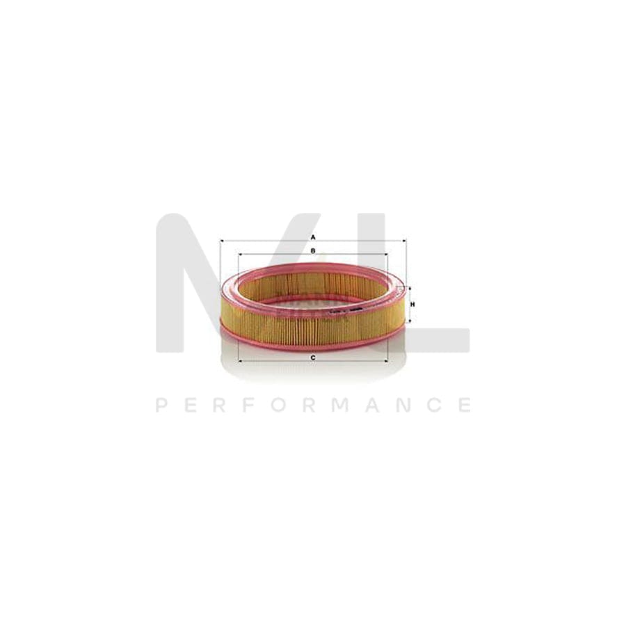 MANN-FILTER C 2638/1 Air Filter Filter Insert | ML Performance Car Parts