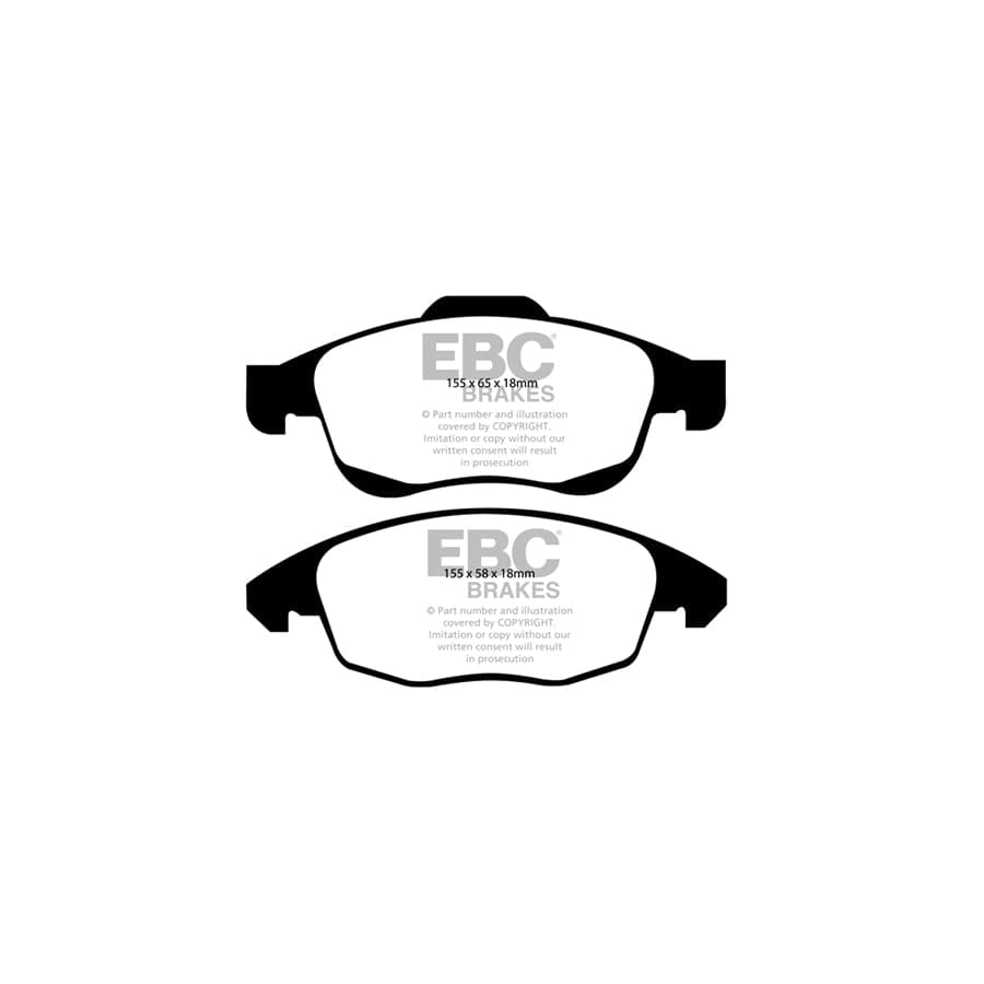 EBC PD40K563 Citroen C4 Ultimax Pad & Plain Disc Kit 2 | ML Performance UK Car Parts