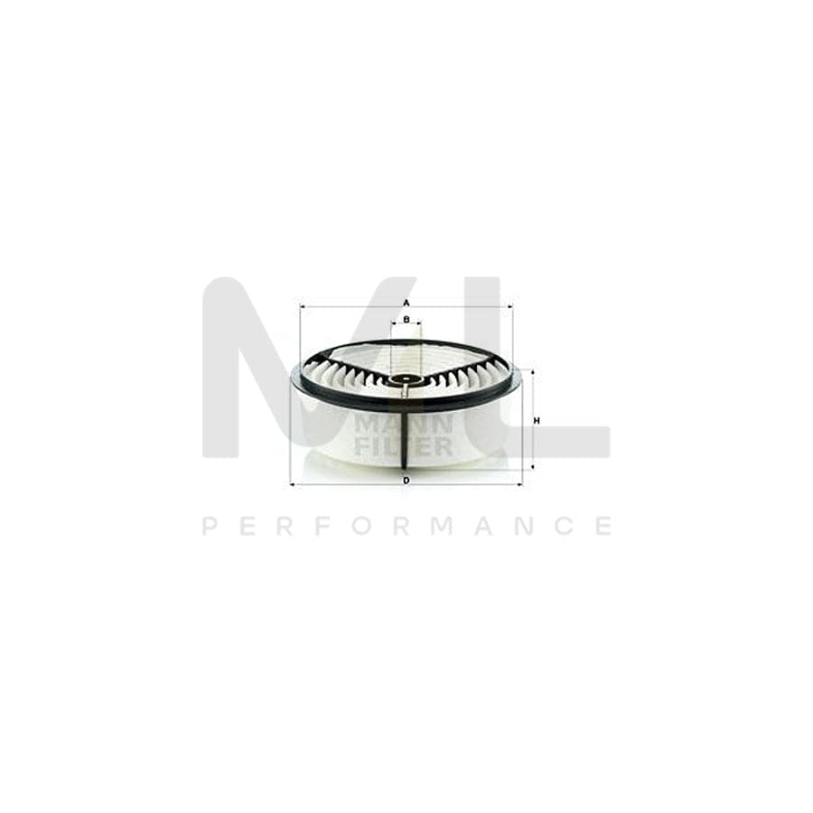 MANN-FILTER C 2262 Air Filter Filter Insert | ML Performance Car Parts