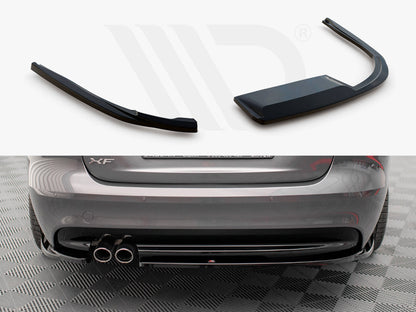 Maxton Design JA-XF-2-RSPORT-RSD1T Rear Side Splitters Jaguar Xf R-sport MK2 (2015-2020) | ML Performance UK Car Parts