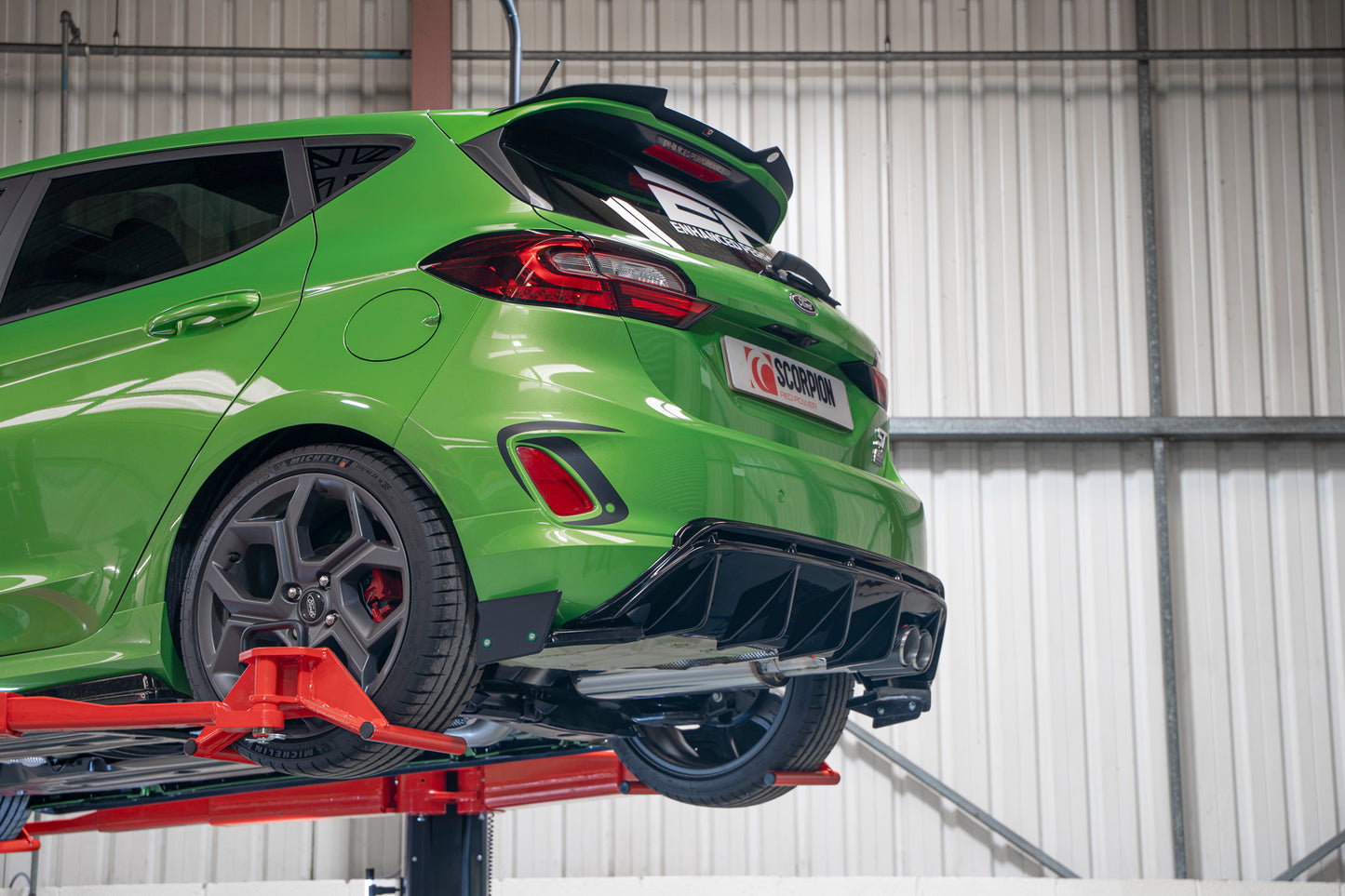 Scorpion SFDS100CF Ford Fiesta ST MK8.5 Gpf-Back System Non-Valved | ML Performance UK UK