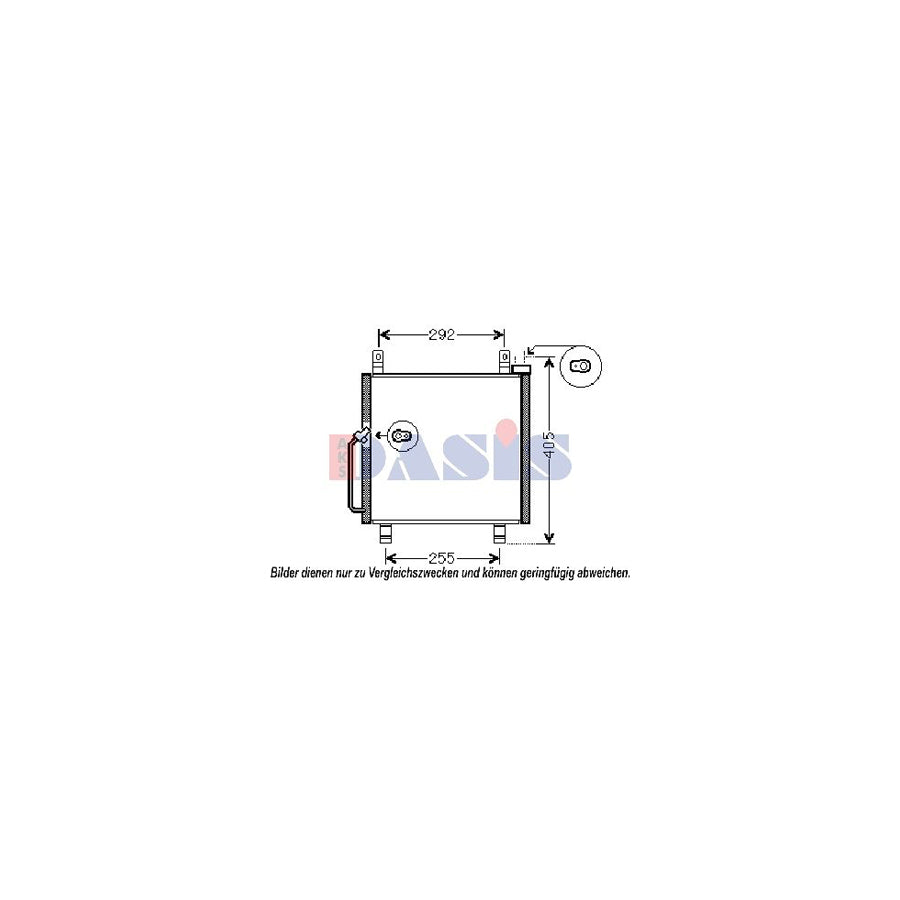 AKS Dasis 322024N Air Conditioning Condenser | ML Performance UK