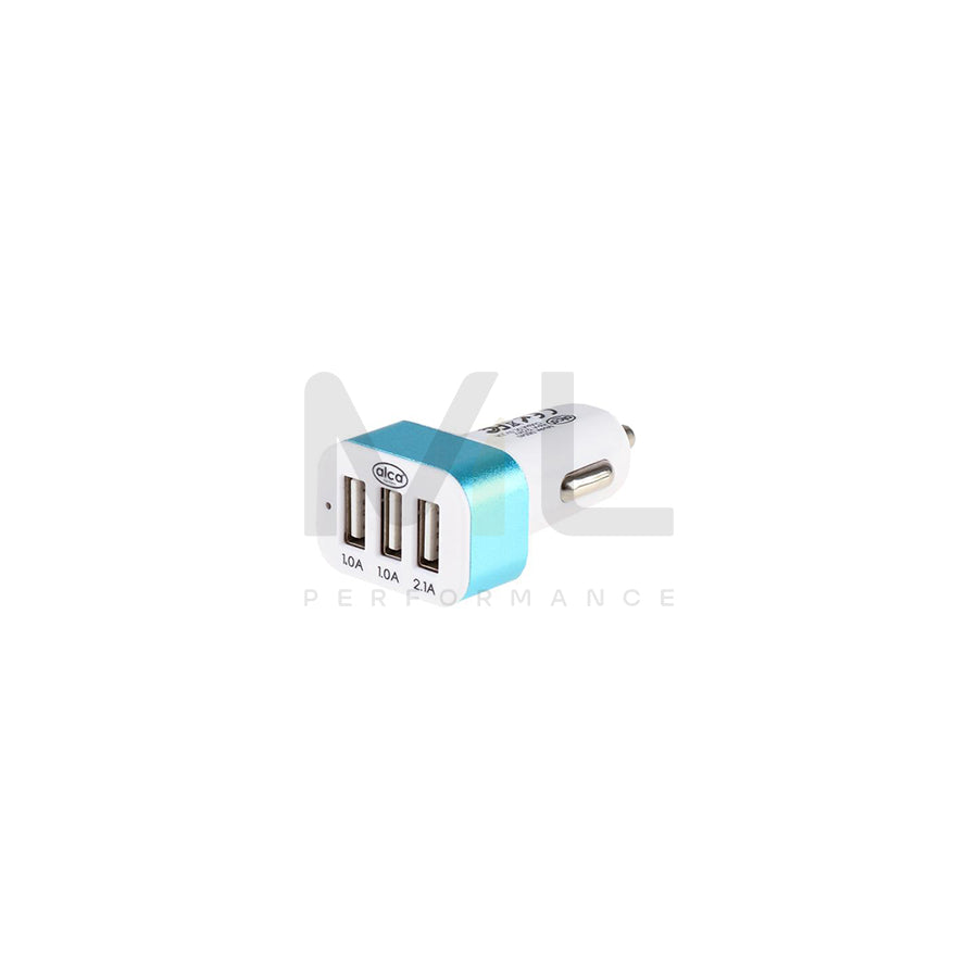 ALCA 510540 In-car charger Number of inlets/outlets: 3 USB, White | ML Performance Car Parts