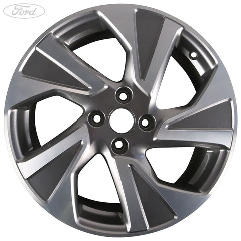 GENUINE FORD 2265012 ECOSPORT ALLOY WHEEL 18" 5-SPOKE DESIGN, FLASH GREY/MACHINED | ML Performance UK