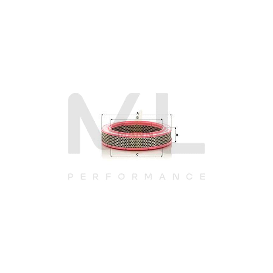 MANN-FILTER C 2649 Air Filter Filter Insert | ML Performance Car Parts