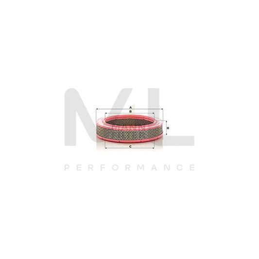 MANN-FILTER C 2649 Air Filter Filter Insert | ML Performance Car Parts