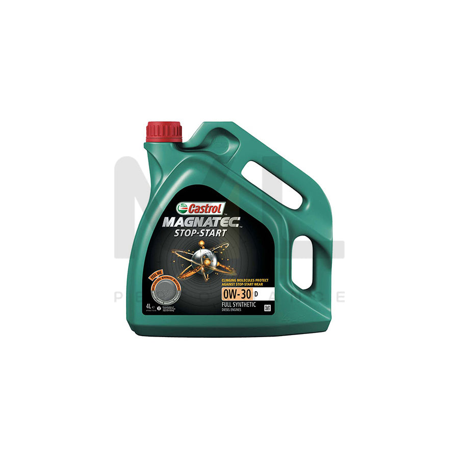 Castrol Magnatec Stop Start D Engine Oil - 0W-30 - 4Ltr Engine Oil ML Performance UK ML Car Parts