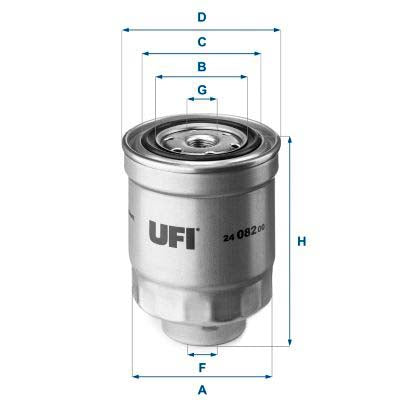 UFI 24.082.00 Fuel Filter